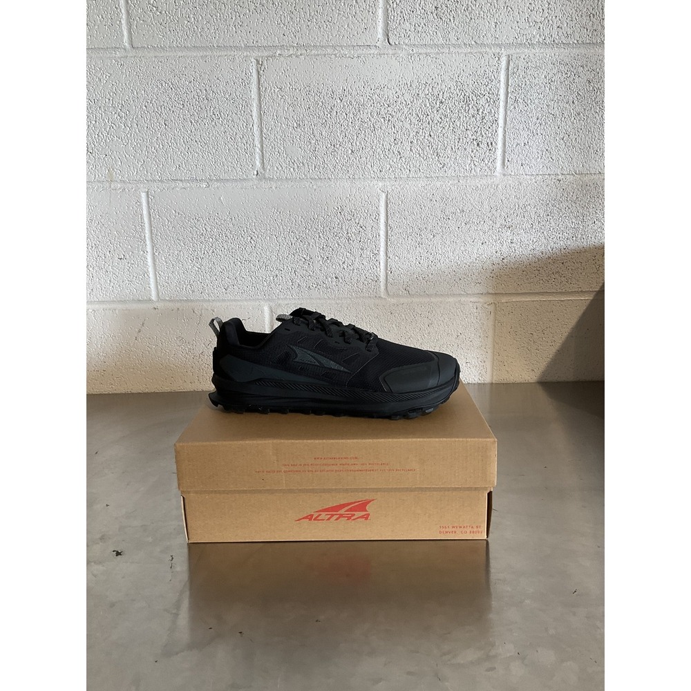 Altra Lone Peak 9 GTX Trail Running Shoes Womens 9.5 Black Waterproof Sneaker